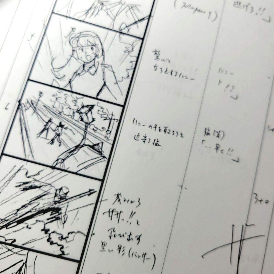 キューティーハニーF 第1話 Aパート 絵コンテ 東映動画株式会社 - メルカリ