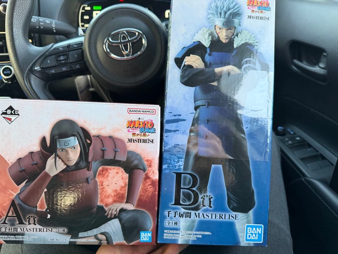 千手柱間　扉間　フィギュア　一番くじ　ナルト