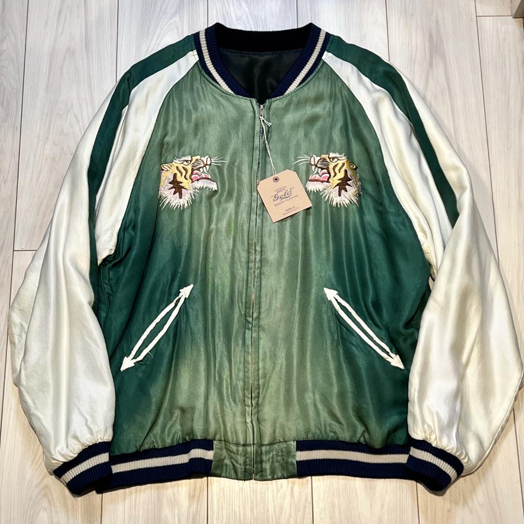 GOLD ゴールド ACETATE SOUVENIR JACKET L 新品同様