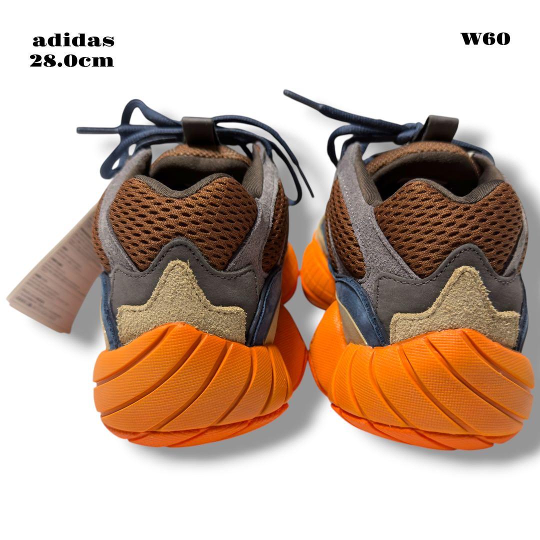 未使用品！ adidas YEEZY 500 ENFLAME 28.0 オレンジ - メルカリ