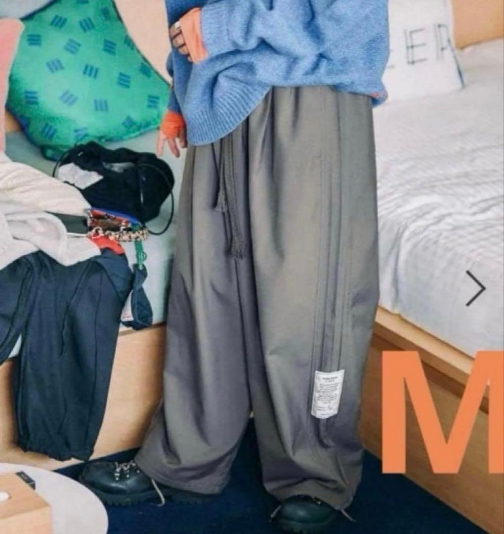 ニコアンド ［be with M］ Misayo起毛タックパンツ M - メルカリ