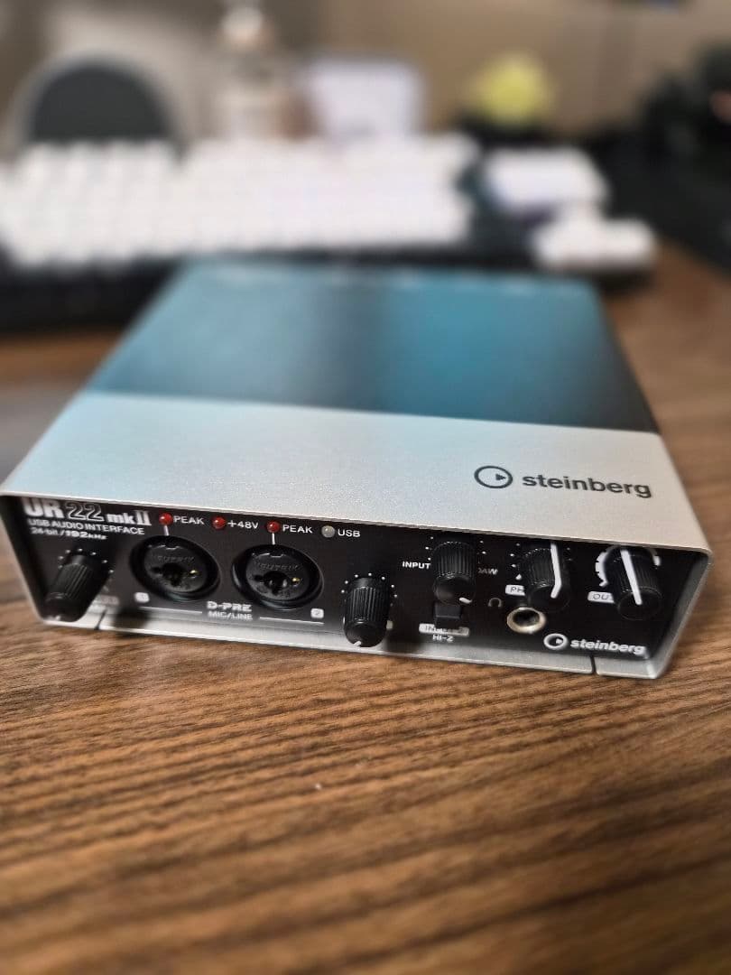 Steinberg UR22 mkII オーディオインターフェイス Amazon.com: Yamaha Steinberg UR22MKII 2-Channel USB Interface