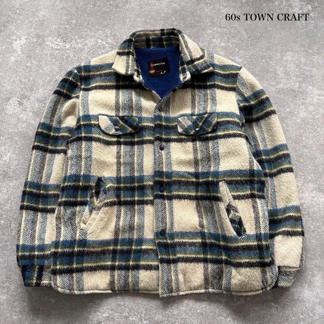 TOWN CRAFT】 タウンクラフト 60s モヘア ボアフリースジャケット