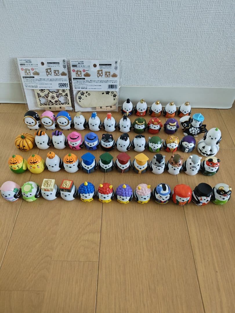 シマエナガ　置物セット①