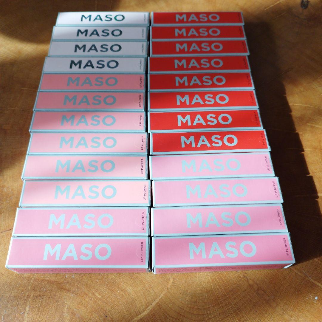 Maso リップグロス セット 4色 26本