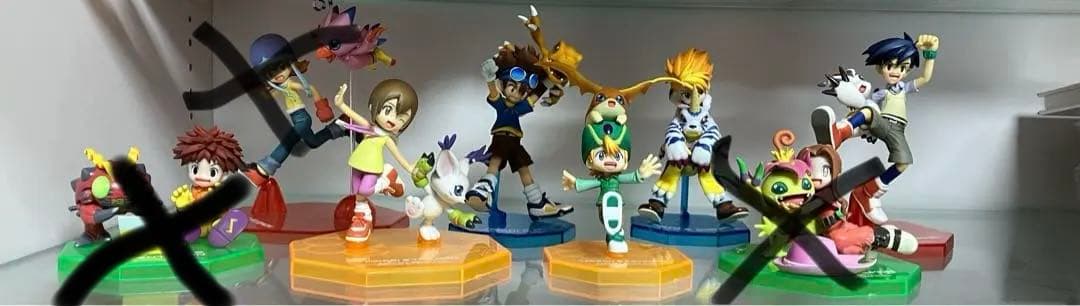 デジモン フィギュア 5体セット G.E.M.