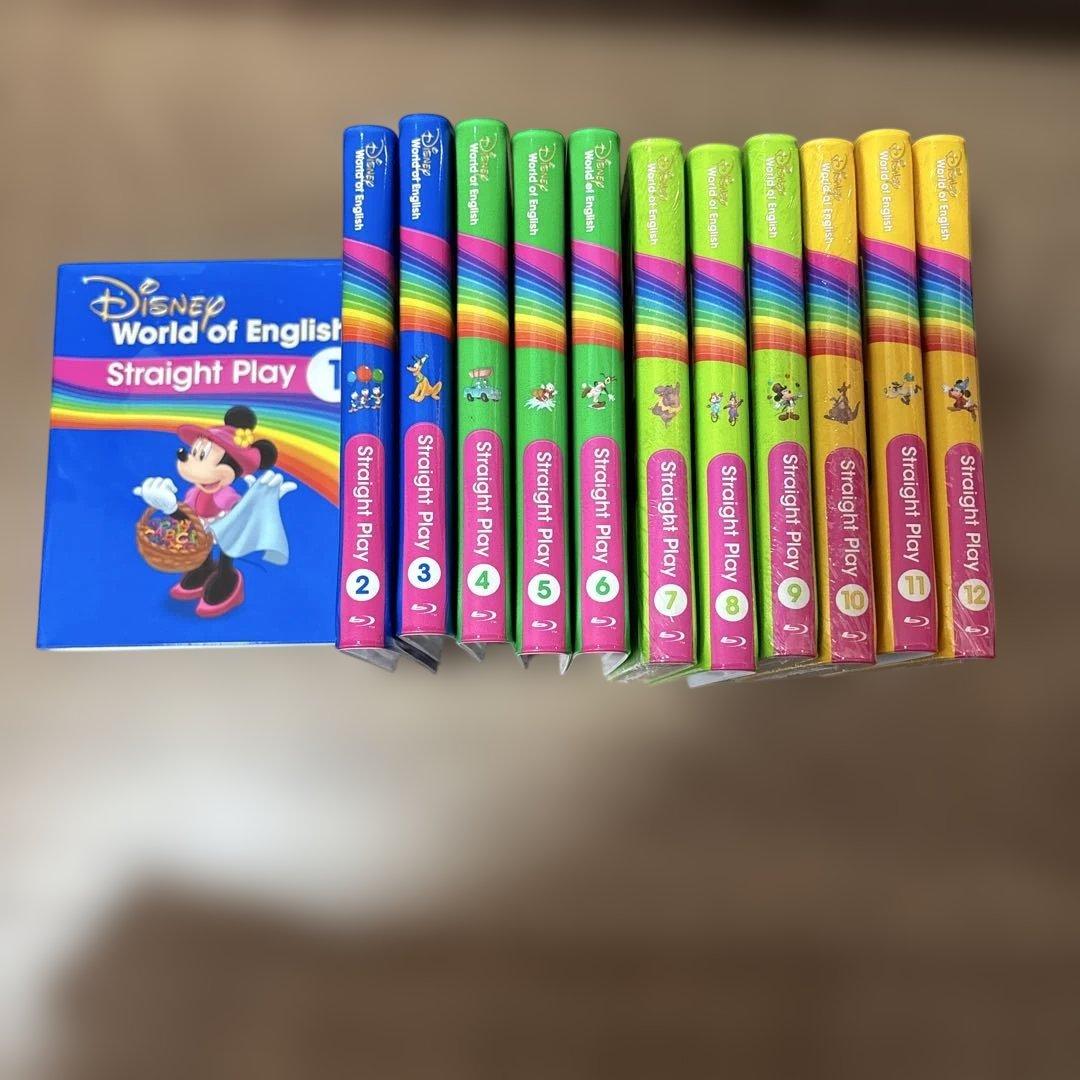知育玩具 Disney World of English Straight Play