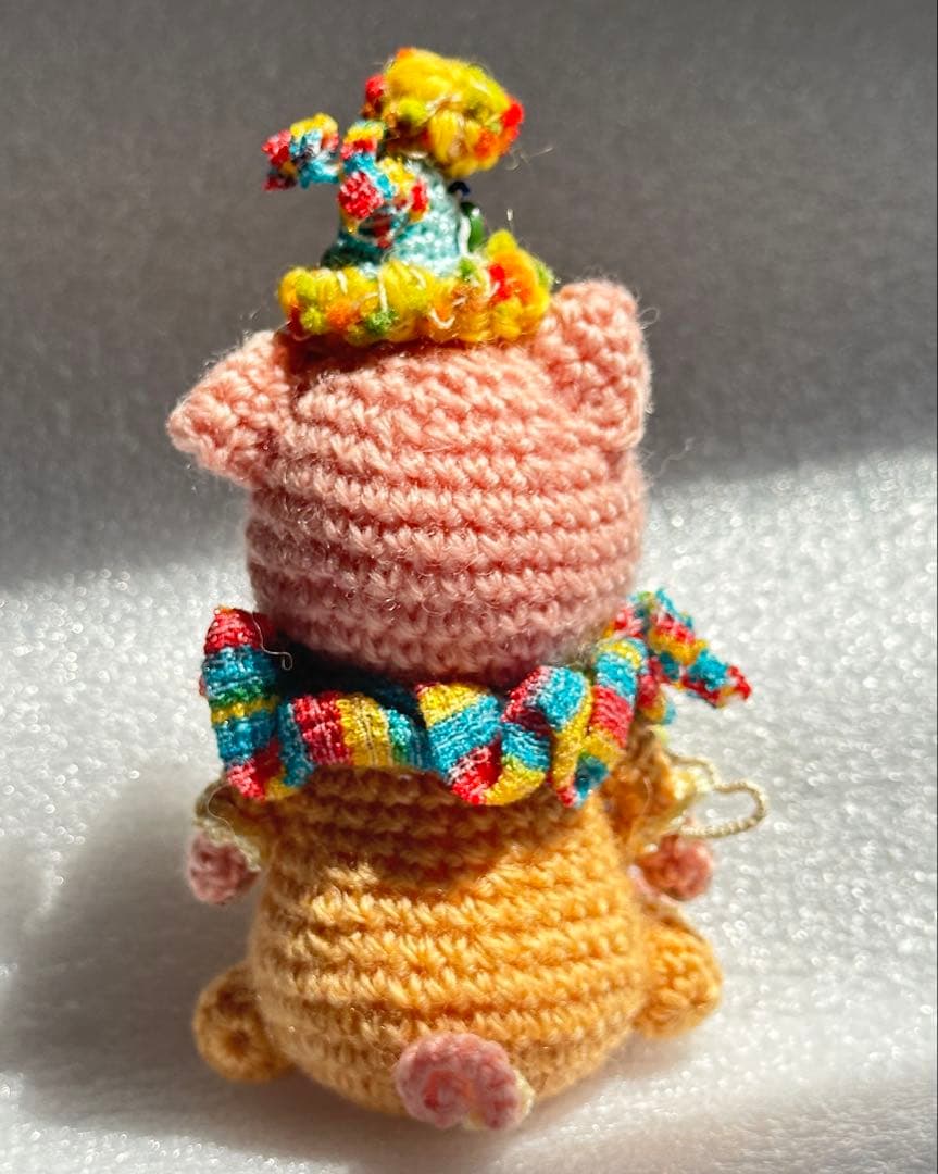 xooxlife 刺繍作家 テディベア ハンドメンド ぬいぐるみ 羊毛フェルト