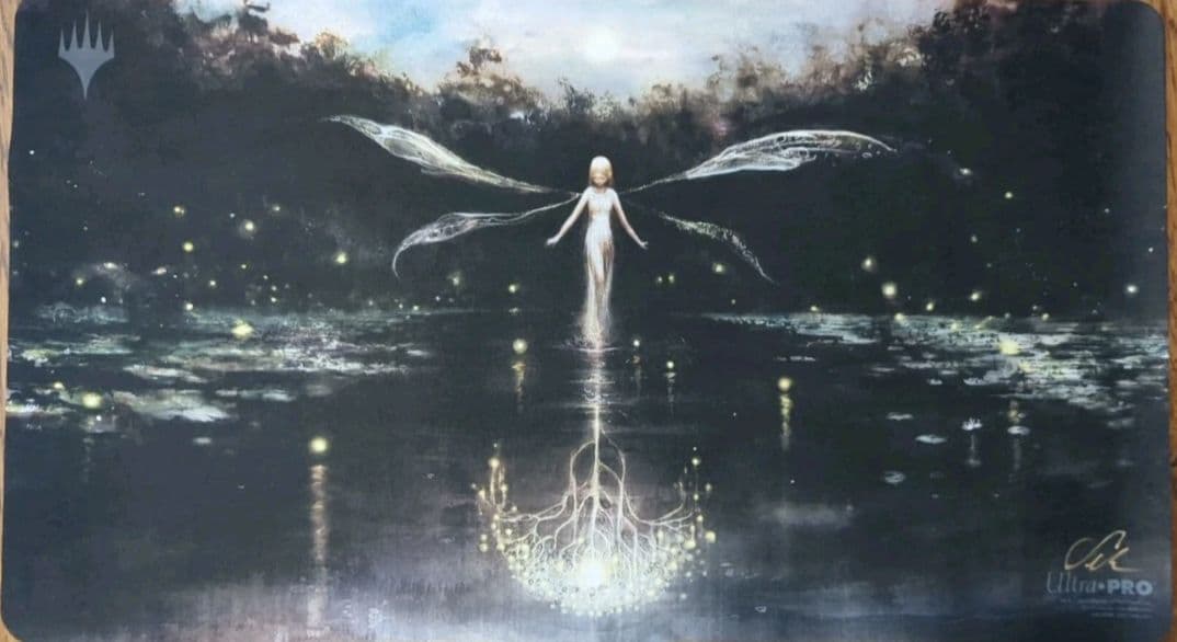 魔法の夜 プレイマット Seb McKinnon サインド MTG