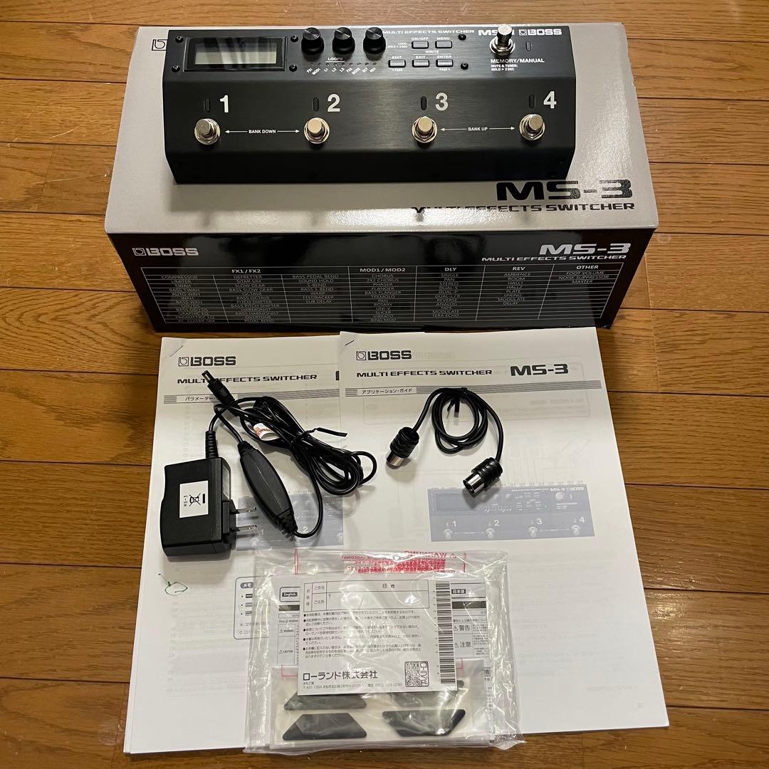 BOSS MS-3 MULTI EFFECTS SWITCHER美品 Boss MS-3 Multi Effects Switcher