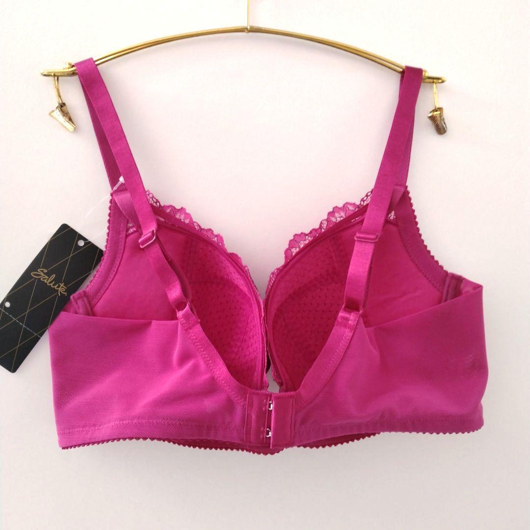 【新品】ワコール《サルート》74group 小さく見せるブラ E75/L