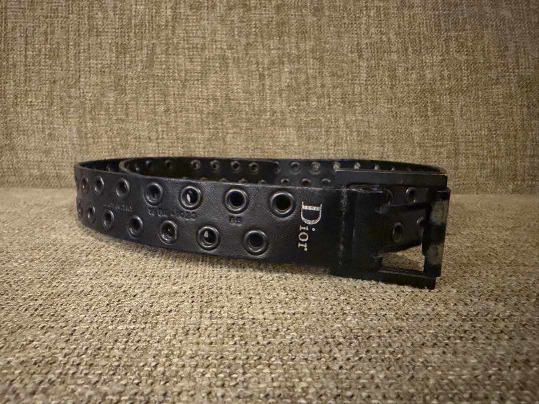 Dior Homme 2004SS ストリップ コレクション スタッズベルト