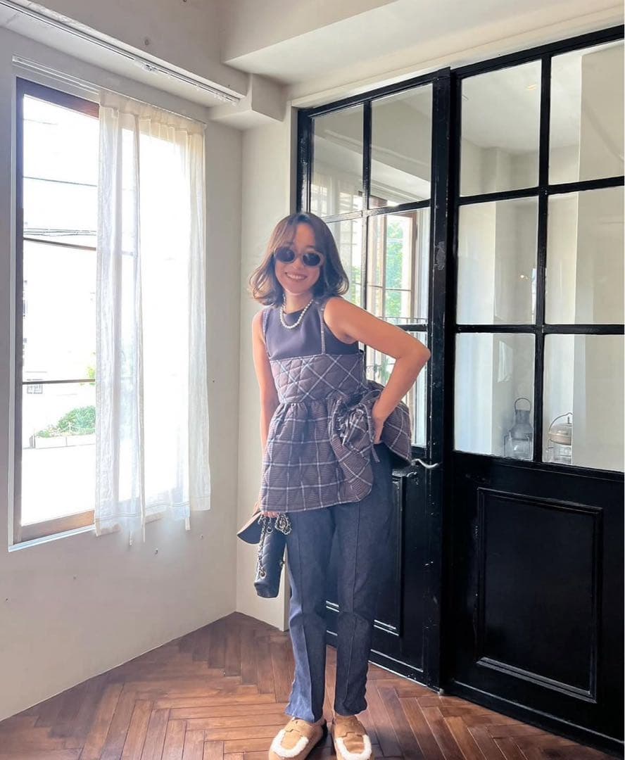 ★美品★rosy monster スイートピーパンツ　デニム xs インディゴ ロージーモンスター スイトピーパンツ デニム｜☆美品☆rosy monster