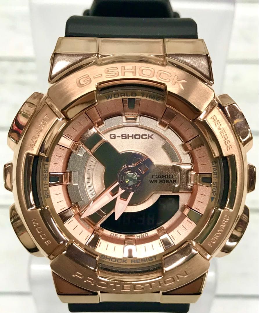 G-SHOCK GM-S110PG ピンクゴールド　5770 G-SHOCK（Gショック）メタルカバードシリーズ ピンクゴールド×ピンク