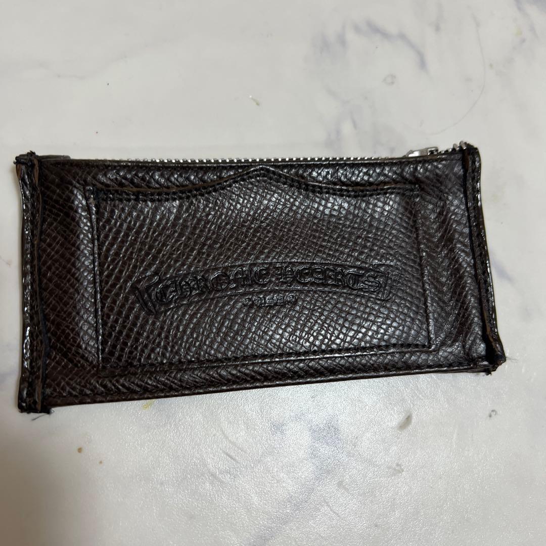 ぶ*ー様 ブラウンレザー ケース 型押しロゴ