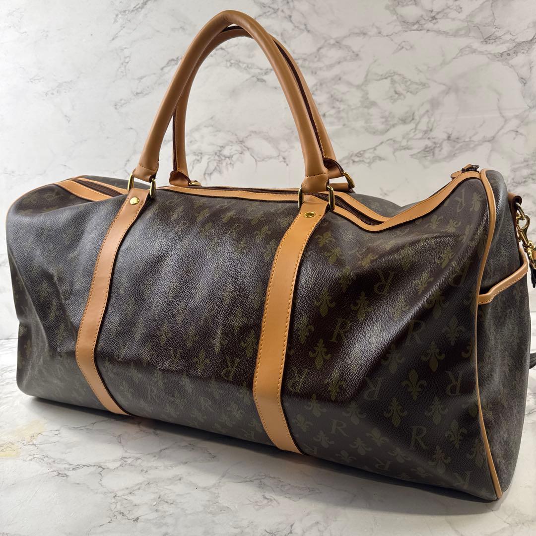 ほぼ未使用RIE TAKABA MODE レイタカバモード PVCボストンバッグ