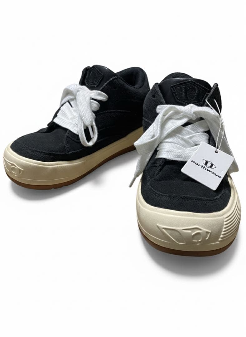 northwave ハイカットスニーカー ブラック／ホワイト別注モデル‼️25cm