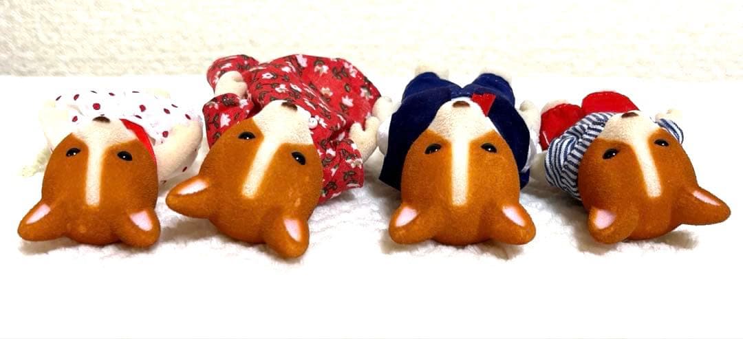 シルバニアファミリー⭐️コーギー オープンハンド 海外版 Flair