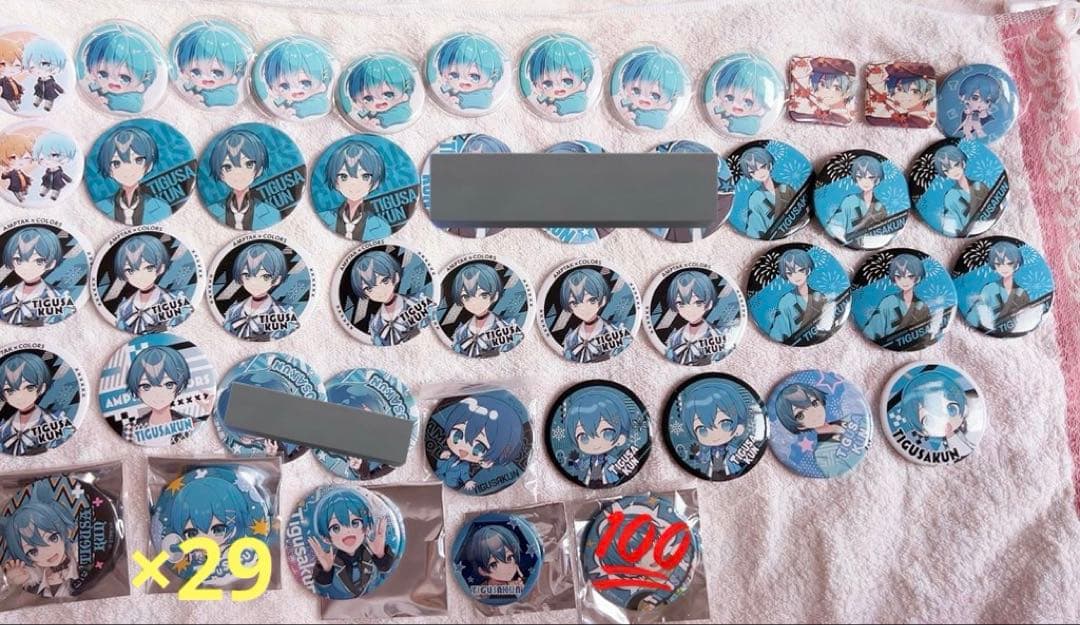 ちぐさくん 缶バッジ - メルカリ