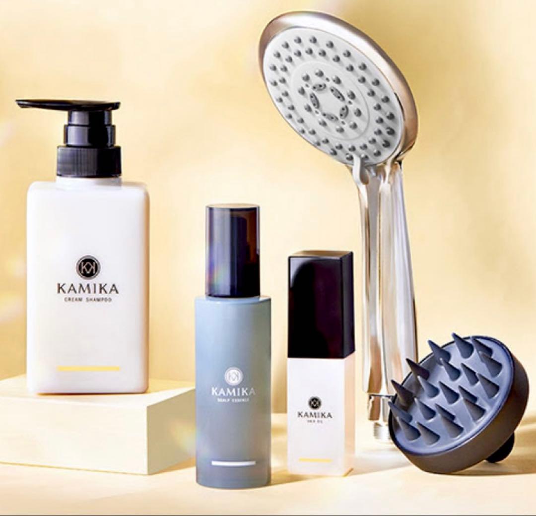 KAMIKA カミカ　シャンプー　ヘアオイル　スカルプエッセンス　5点セット