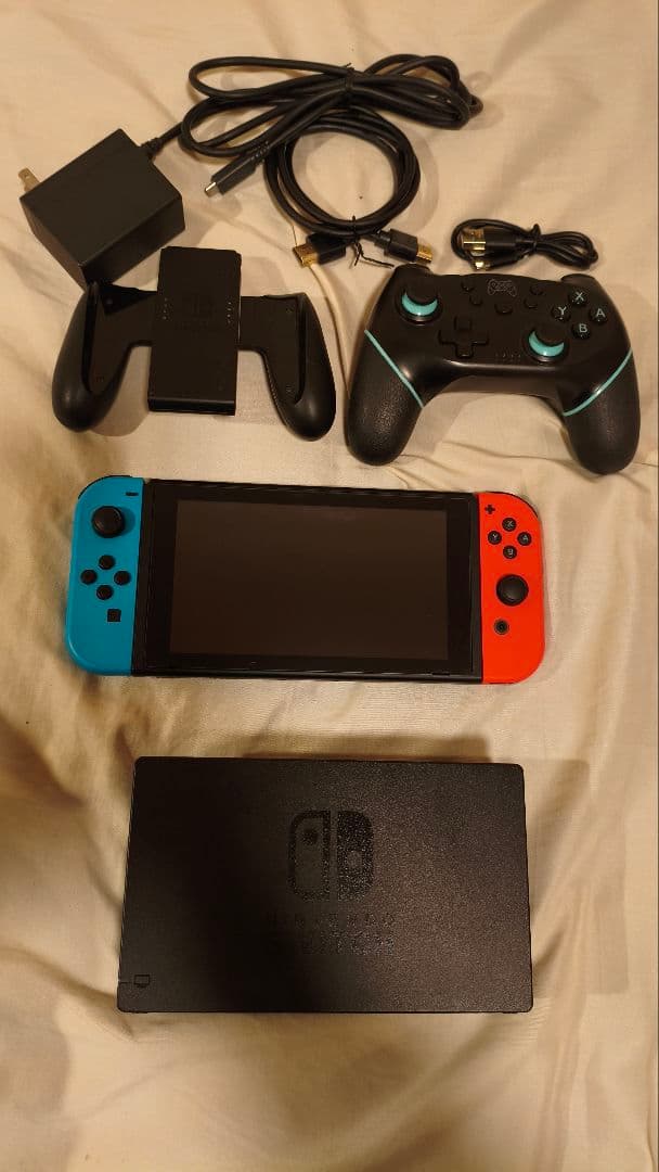 Nintendo Switch 本体 青/赤 Joy-Con SDカード付属