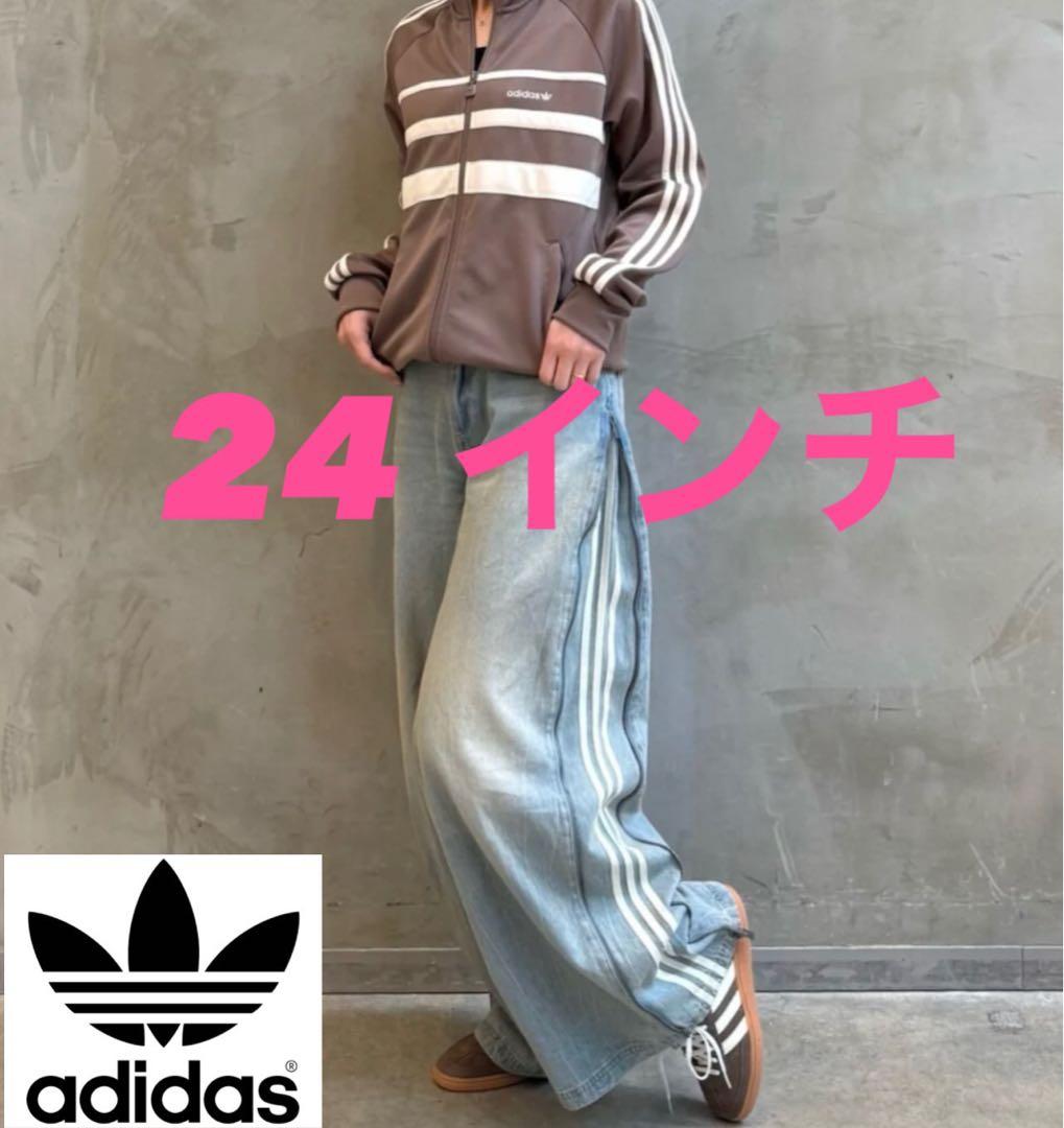 adidas アディダス DENIM ZIP PANT JX9210 - メルカリ
