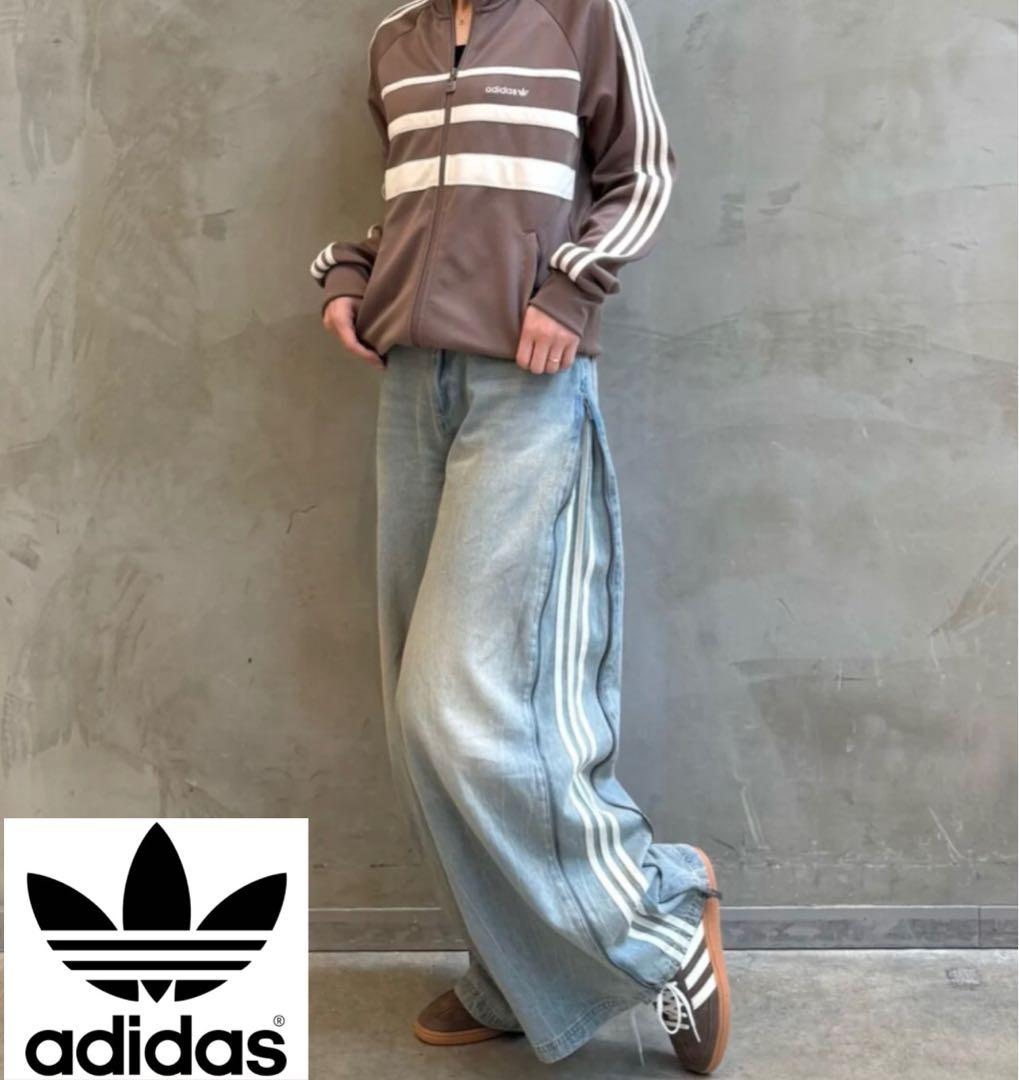 adidas アディダス DENIM ZIP PANT JX9210 - メルカリ