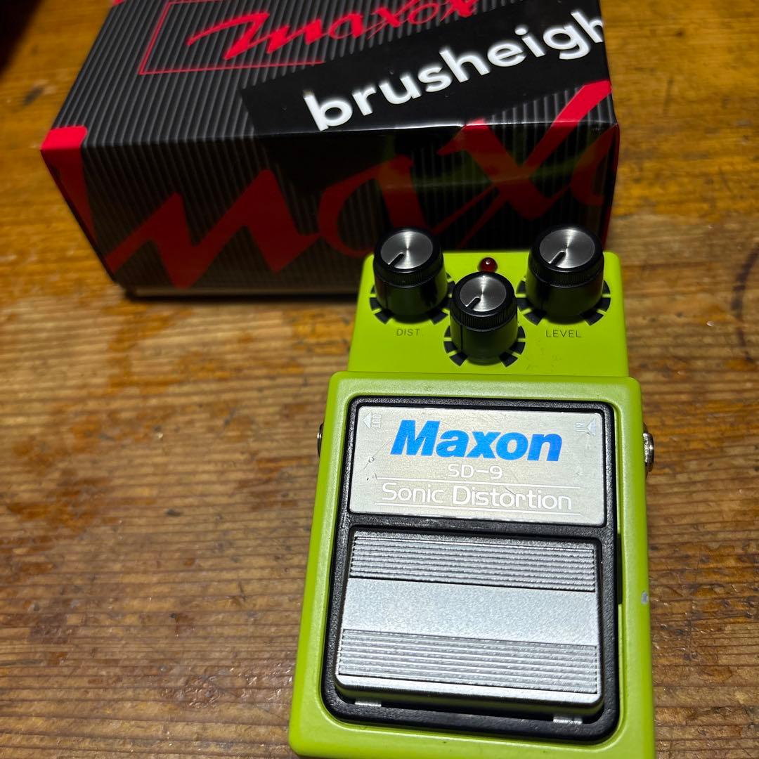 ギター brush eight Maxon SD-9