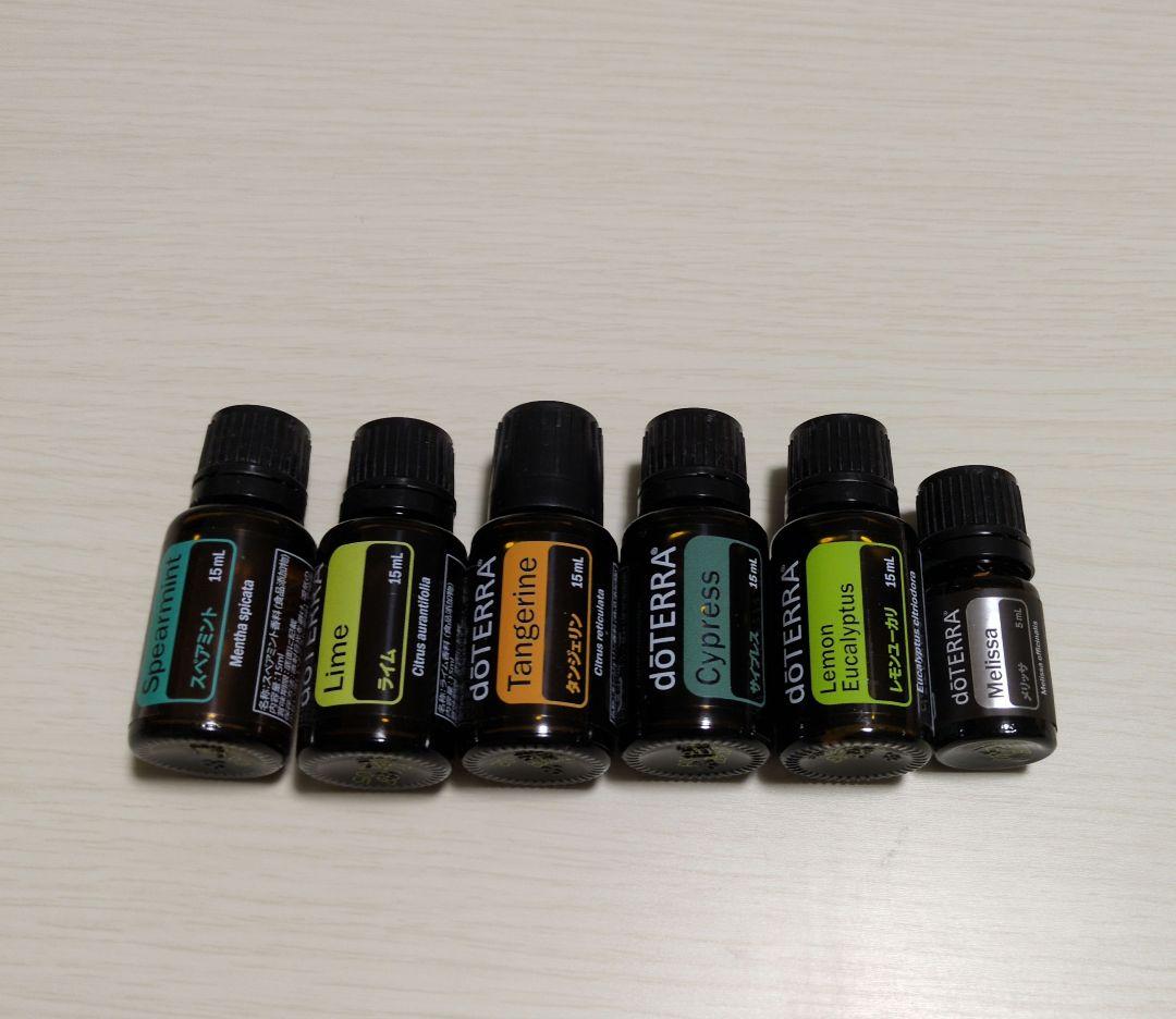 【新品未開封】doTERRA ドテラ エッセンシャルオイル　6本セット