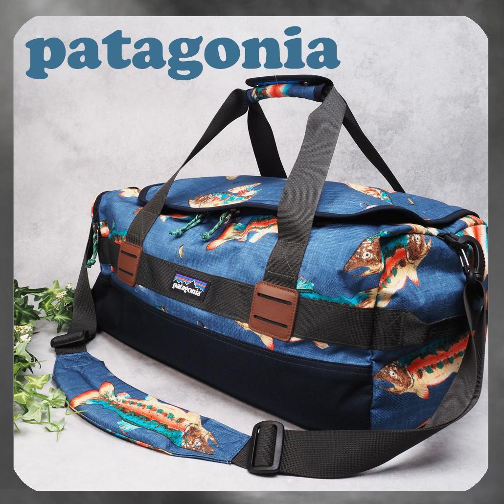 美品 Patagonia アーバーダッフル 30L トラウト柄 49250