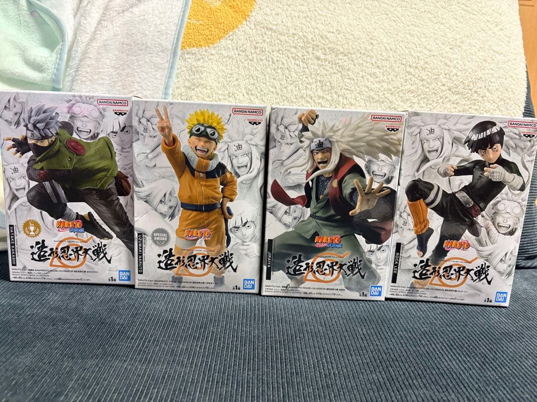 NARUTO 造形忍界大戦フィギュア　4体セット