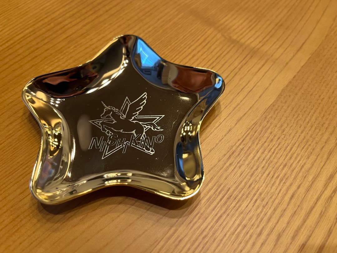 【箱付き】錦野旦のスター型灰皿