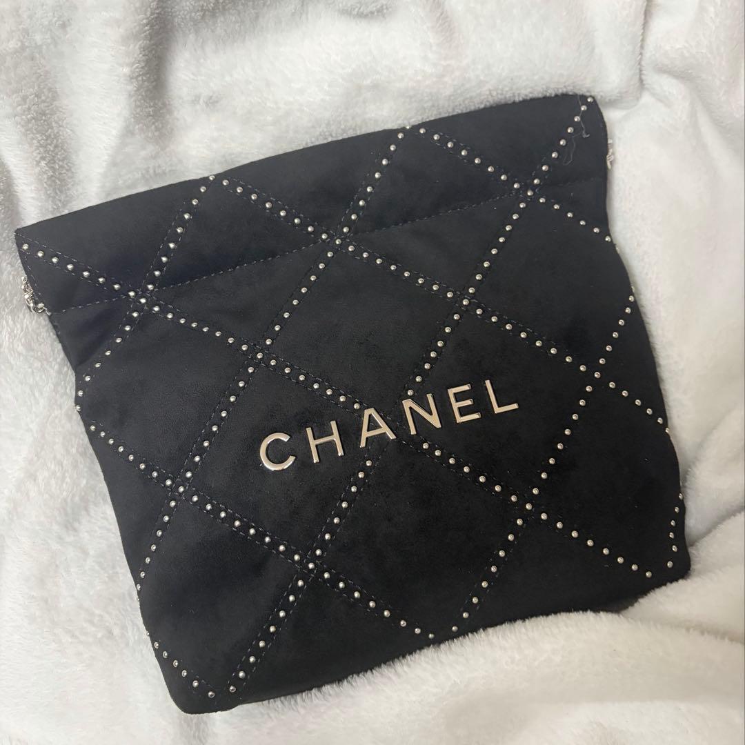 CHANEL ノベルティ チェーンバッグ パール ポーチ付き
