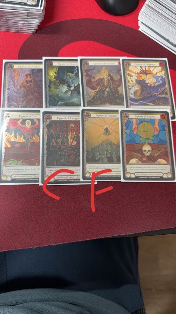 fab prism ハーフパラ 構築済みデッキ 合計80枚 全部英語 - メルカリ