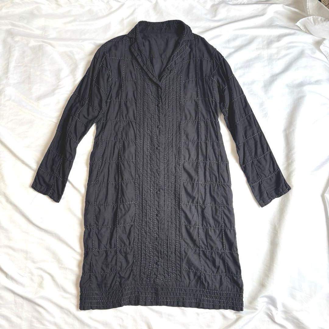 Haat ISSEI MIYAKE GLIMMERED DOT ロングジャケット