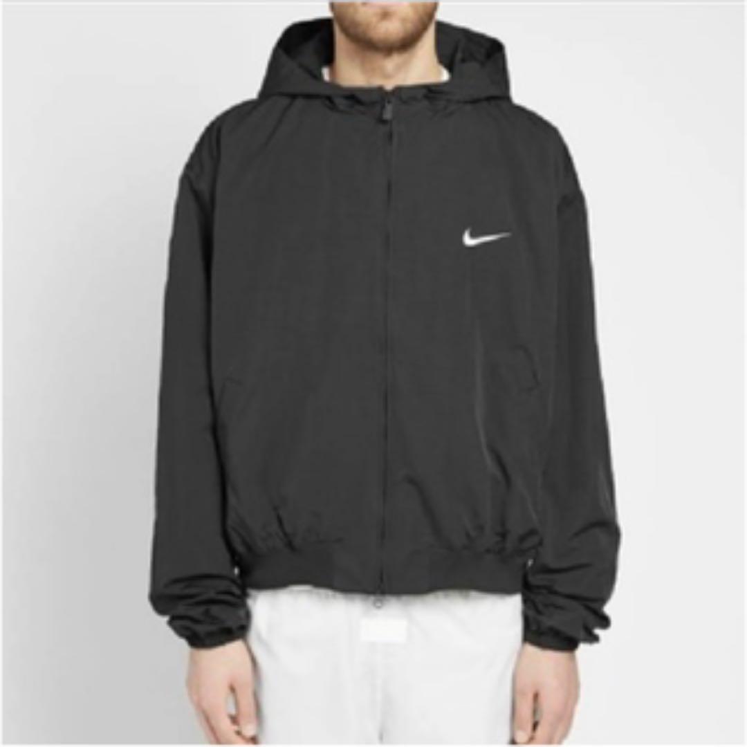 新品タグ付】Nike × fear of god フーデッドボンバージャケット - メルカリ