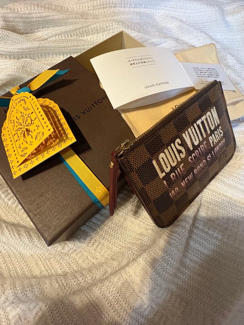 LOUIS VUITTON ルイ ヴィトン ダミエ　キーリング付 N63094