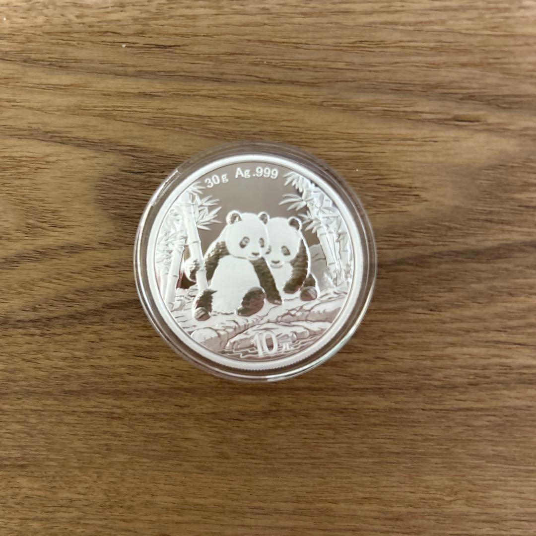 銀　2026 パンダ