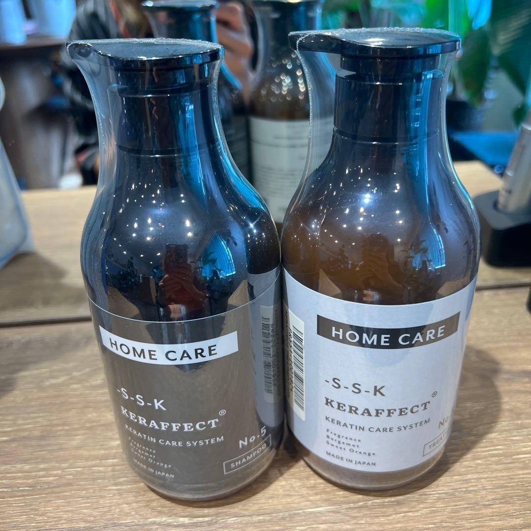 ⭐︎新品未使用⭐︎ KERAFFECT シャンプー・トリートメントセット　500ml