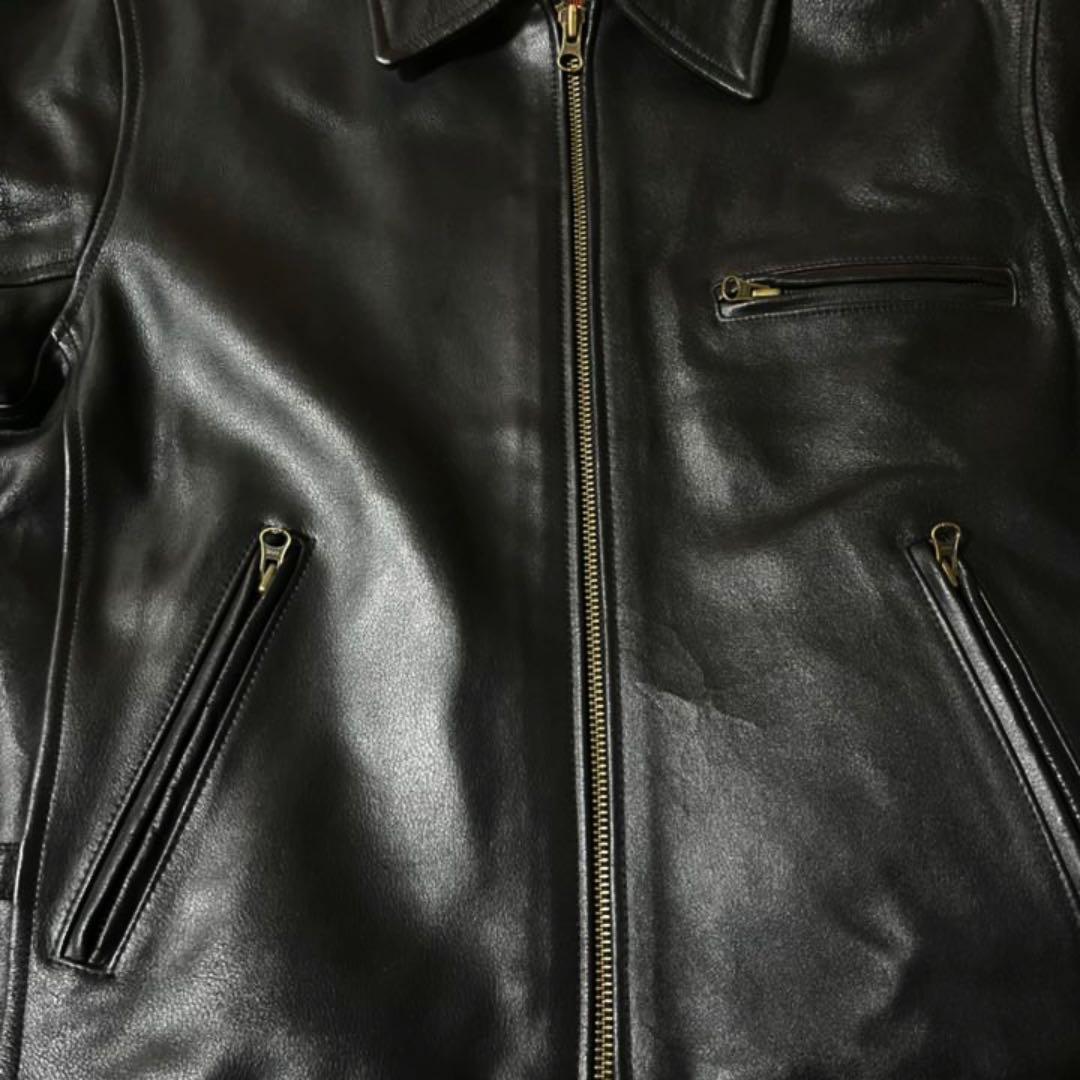 HARLEY DAVIDSON ハーレー レザー ライダース ファイヤーパターン