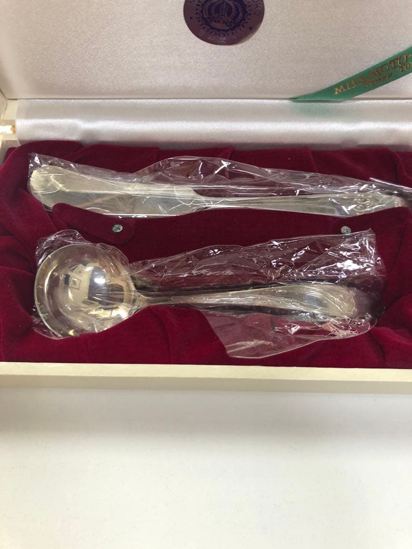 スターリングシルバー・バターナイフ・シュガースプーンセット J A HENCKELS ヘンケルス バターナイフ（16 2㎝）＆シュガースプーン