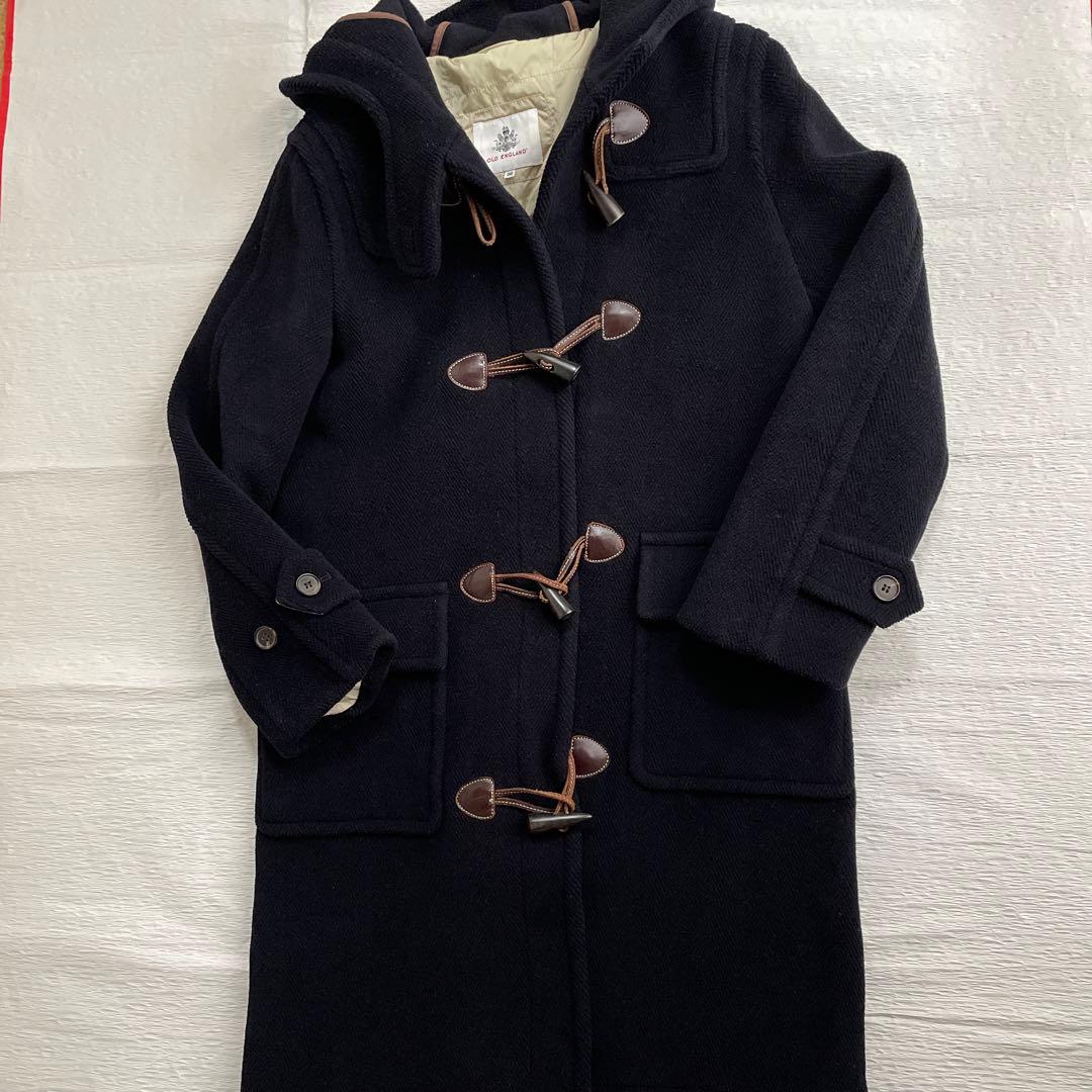 再値下げ！ オールドイングランド ダッフルコート レディース36 NAVY