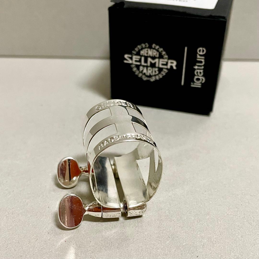 セルマー アルトメタル用リガチャー（細身テナーメタルでも使用可