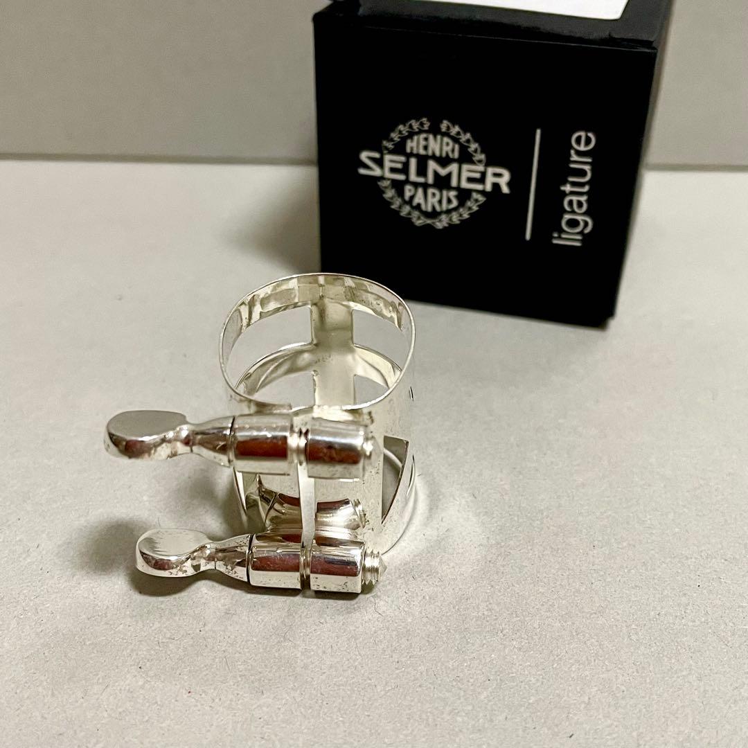 セルマー アルトメタル用リガチャー（細身テナーメタルでも使用可