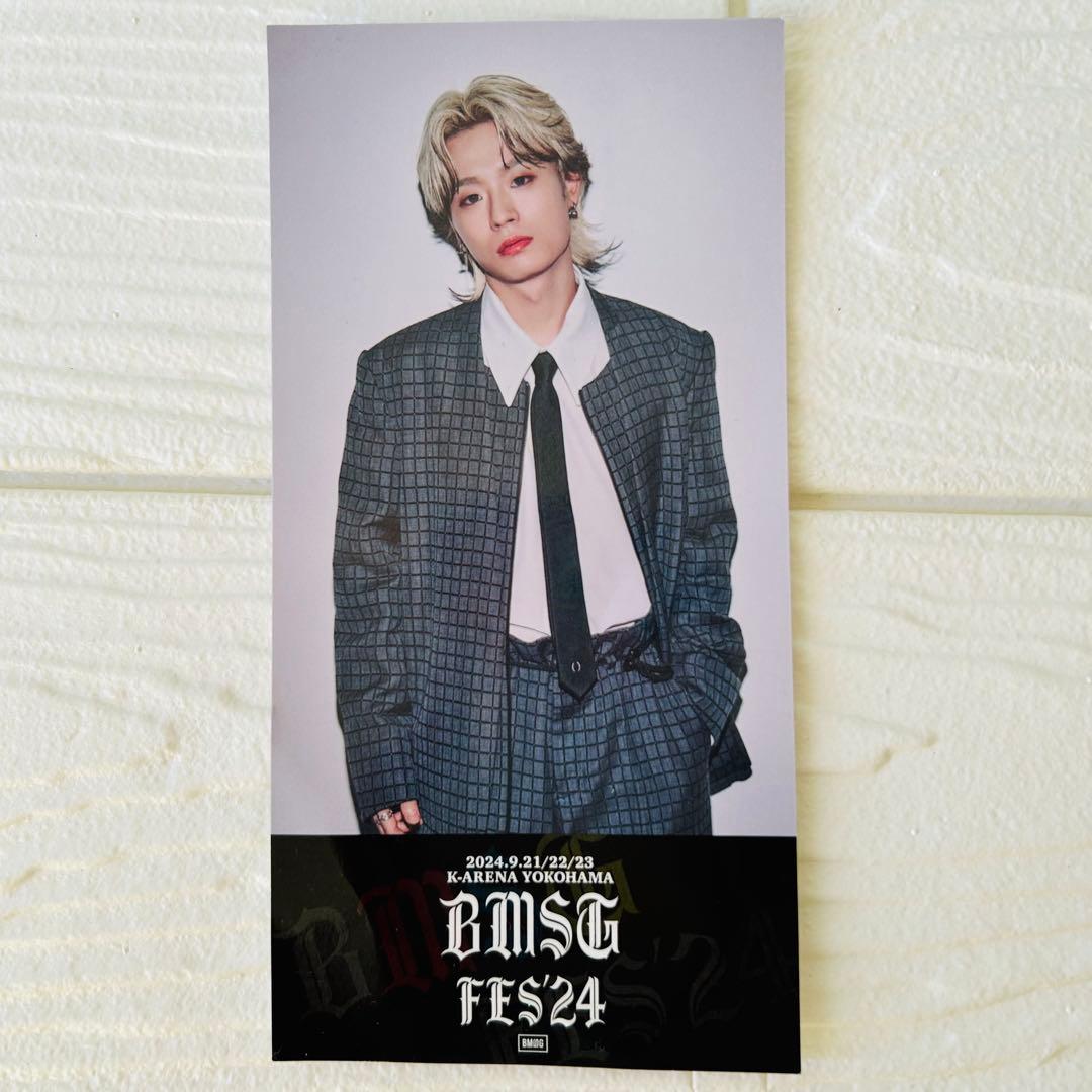 BMSG FES'24 銀テ カード2枚 マーゼルミニポーチ タクト - メルカリ