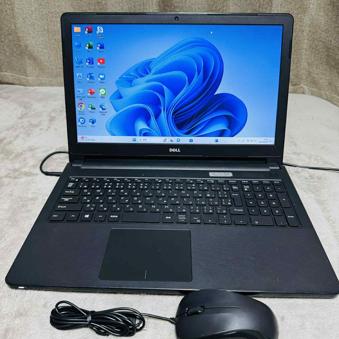 S288 Dellノートパソコン WEBカメラSSD高速 Windows11 - メルカリ