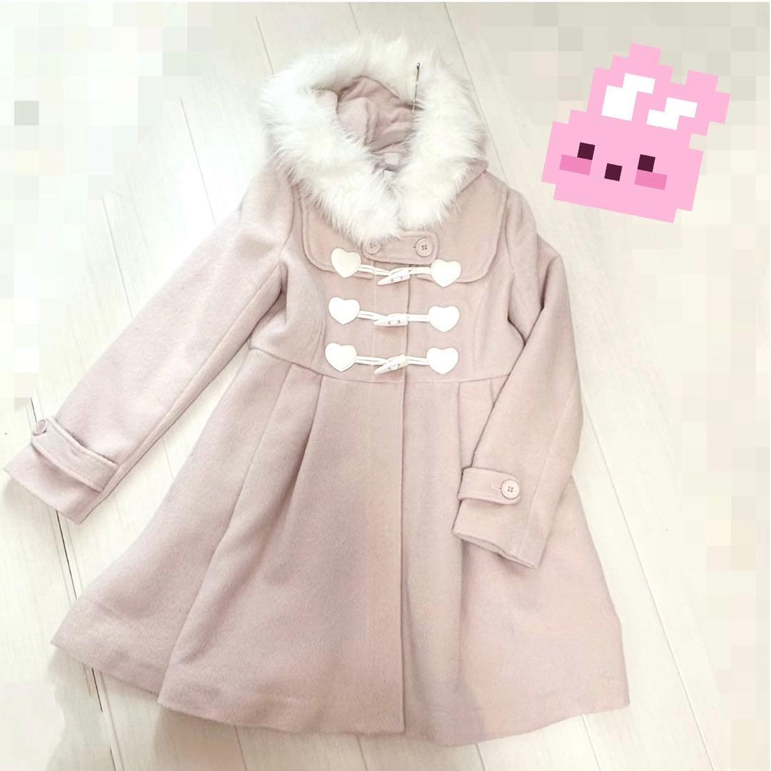 Ank Rouge ハートダッフルコート - メルカリ