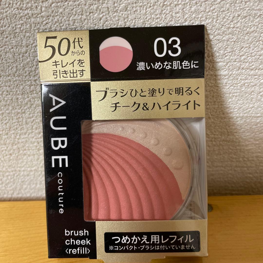 オーブ クチュール ブラシチーク レフィル03チーク - メルカリ