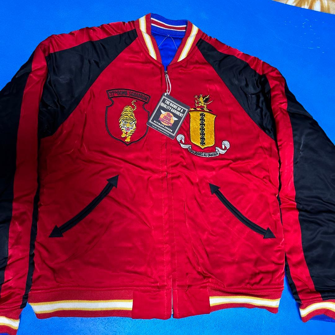 未使用美品 リアルマッコイズ スカジャン MJ7008 サイズL - メルカリ