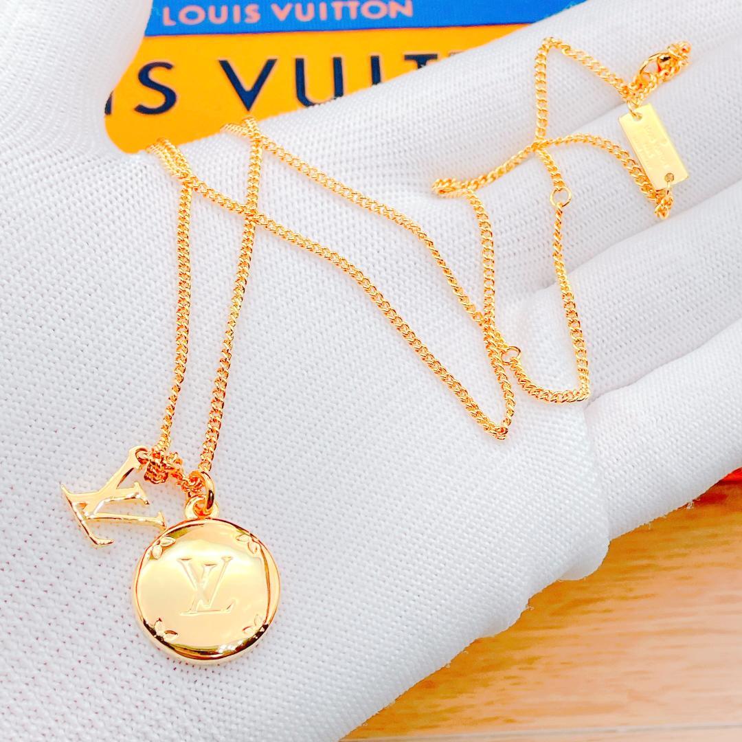 ◇ルイヴィトン◇新品仕上済 M80189 リングネックレス ゴールド 12.9g